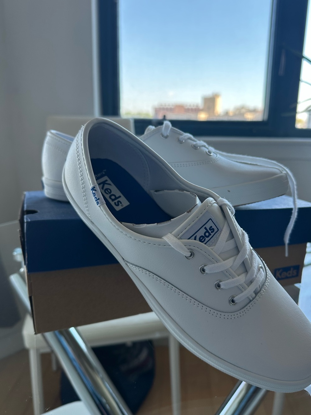 Keds Champion Originals Leather Lace-Up Shoe